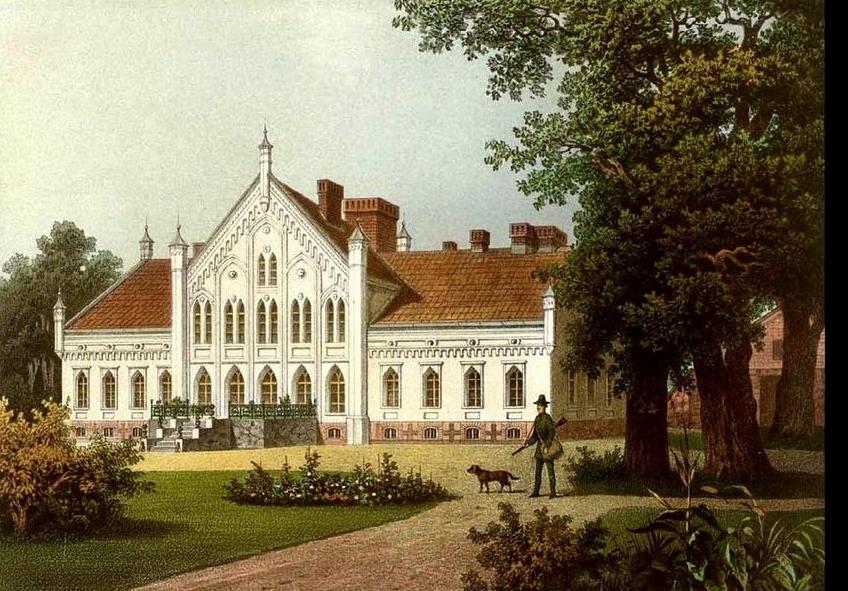 Gut Jablonken, Kreis Ortelsburg, um 1860