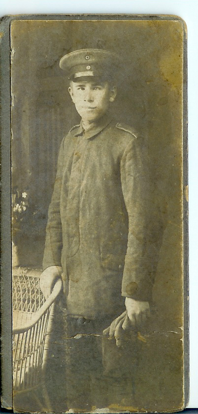 Gustav Rattay im 1. Weltkrieg